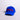 SMU Mustangs Flipped Hat Royal Blue Corduroy Upside Down Logo Snapback - Angled View