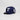 Tonga Trucker Hat Navy Mesh Snapback with T Logo - Angled View
