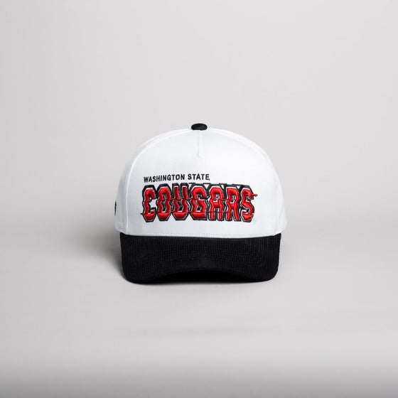Washington State Stadium Pulse / White & Black Corduroy