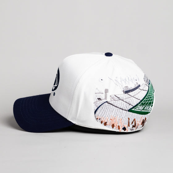 Penn State Home Crowd / White & Navy Blue