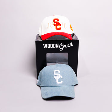 USC Trojans Double Down 2 Hat Bundle - Front Panel