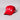 Utah Mesh Trucker Hat Red Snapback with Bold UTAH Script - Angled View