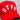Utah Mesh Trucker Hat Red Snapback with Bold UTAH Script - Front Detail
