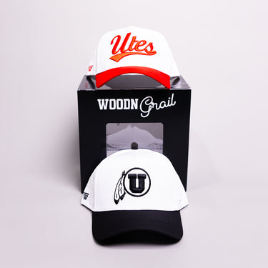 Utah Utes Performance 2 Hat Bundle - Front Panel
