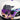 Washington Huskies Hat Cream & Purple Home Crowd Snapback - Side Patch Detail
