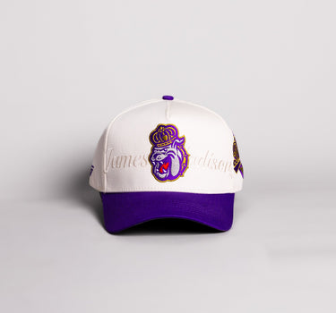 James Madison Dukes officially licensed snapback hat by Woodn Grail