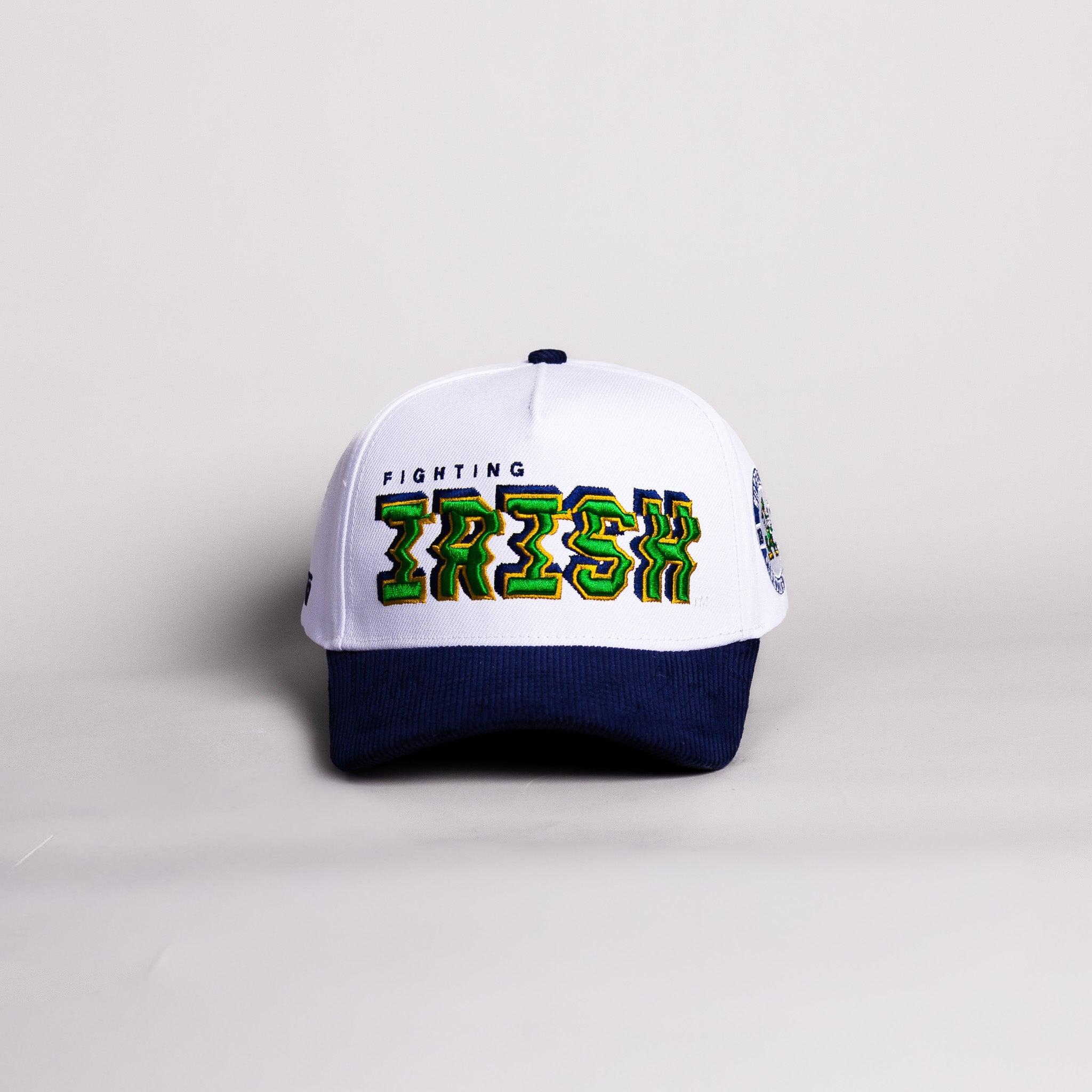 Notre Dame Fighting Irish officially licensed snapback hat by Woodn Grail
