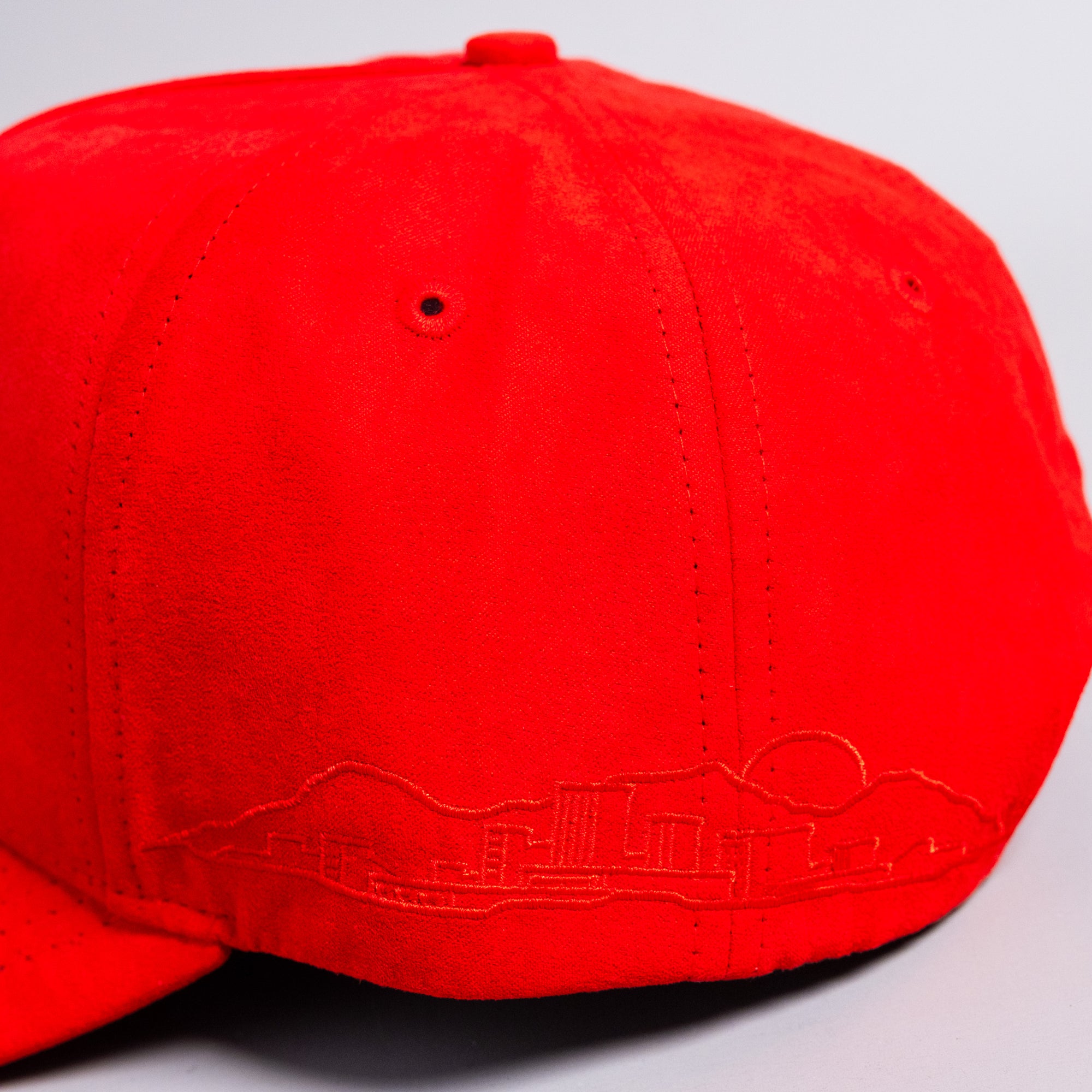 Wilbur Red Suede