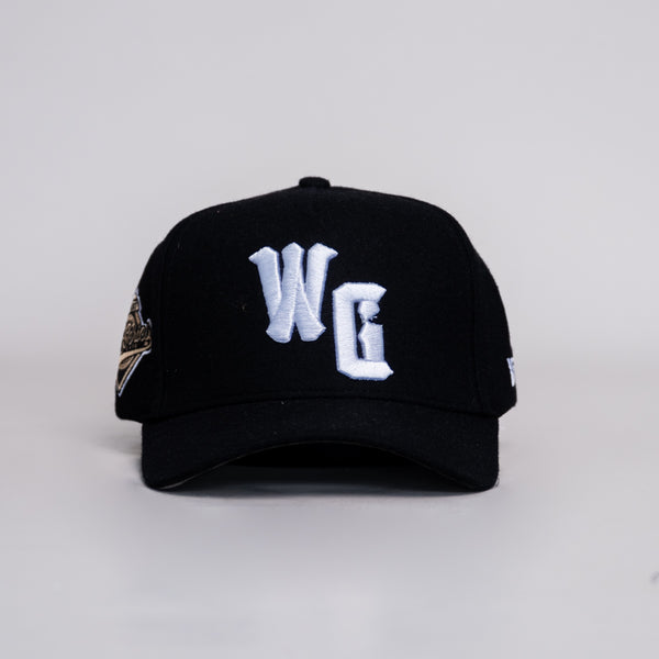 BYU Grail Series Hat - Black Snapback, Summer Colors - Woodn