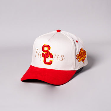 Trojan SC Script / Cream & Cardinal