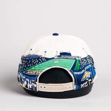 Montana State Home Crowd / Cream & Navy Blue