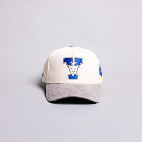 BYU Atari / Cream & Grey Suede