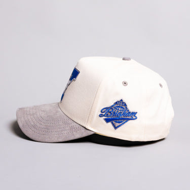 BYU Atari / Cream & Grey Suede