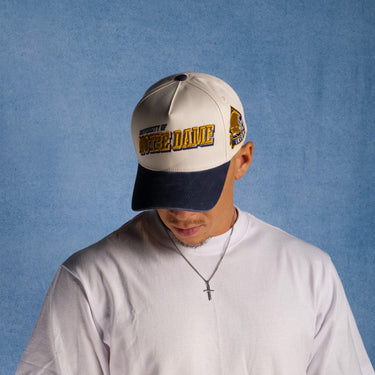 Notre Dame Sun Fade / Cream & Navy Blue