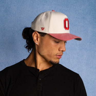 Ohio State Sun Fade / Cream & Red