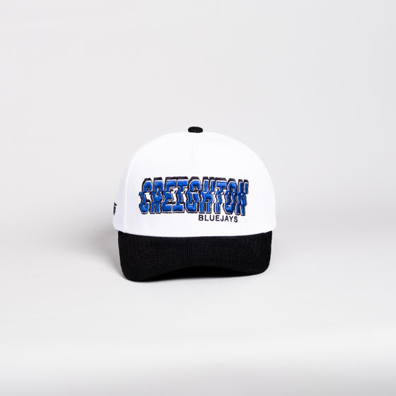 Creighton Stadium Pulse / White & Black Corduroy