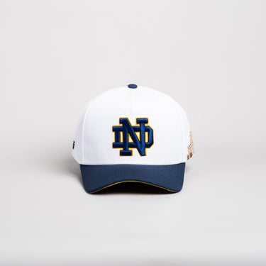 Notre Dame Side Stadium / White & Navy Blue