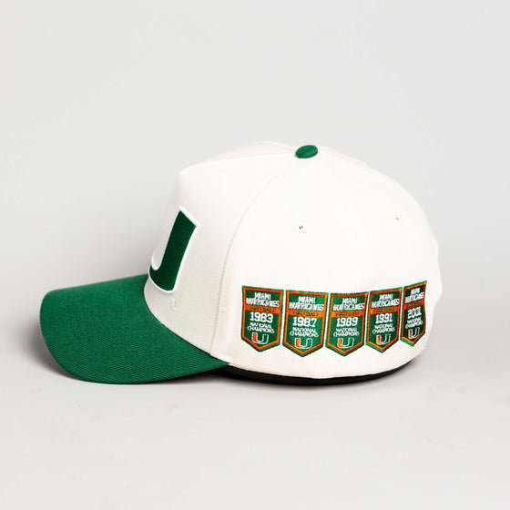 Miami Banners / Cream & Green