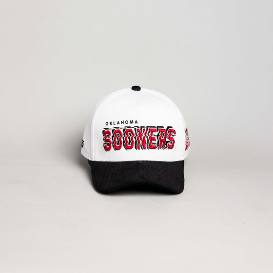 Oklahoma Stadium Pulse / White & Black Corduroy