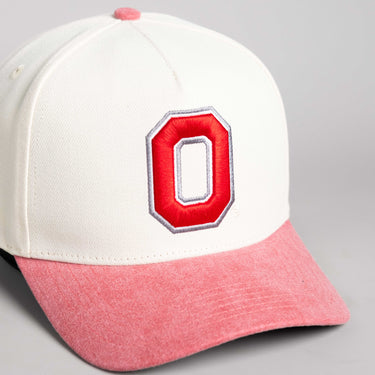 Ohio State Sun Fade / Cream & Red