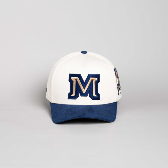 Montana State Bobcat Stadium / Cream & Navy Blue