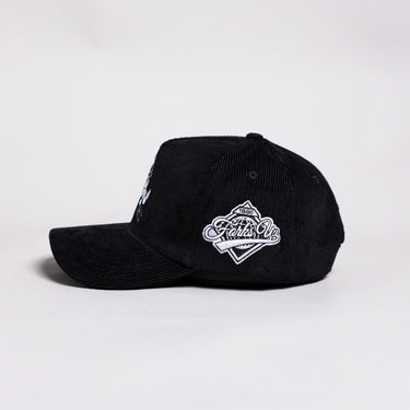 Arizona State Sun Devils Hat Black Corduroy Sparky Snapback - Side Patch