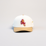 Arizona State Sun Devils Hat Cream & Tan Jobsite Snapback - Front Panel