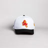 Arizona State Sun Devils Hat White & Black Color Splash - Front Panel