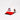 Arizona Wildcats Courtside Hat White Red Suede Brim A Logo Trophy Snapback - Angled View
