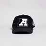 Arizona Wildcats Hat Black Corduroy A Bear Down Patch Snapback - Front Panel