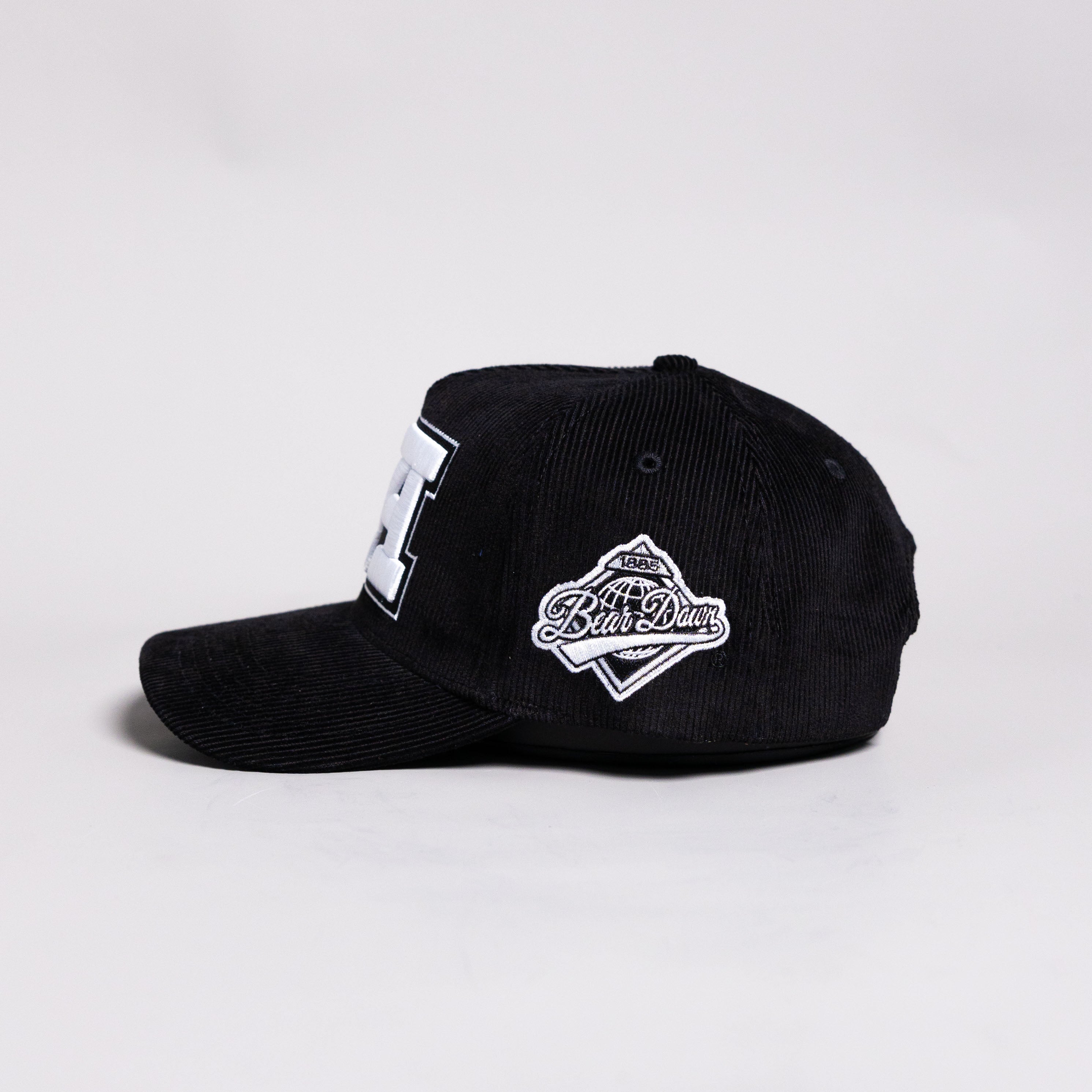 Arizona Wildcats Hat Black Corduroy A Bear Down Patch Snapback - Side Patch