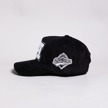Arizona Wildcats Hat Black Corduroy A Bear Down Patch Snapback - Side Patch