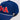 Arizona Wildcats Hat Navy Tee Box Performance Rope Snapback - Front Detail Angled