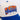 Boise State Broncos Cream and Blue Snapback Hat with Stampede Logo and The Blue Patch - Front Detail