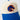 Boise State Broncos Hat Cream & Royal Script Snapback - Front Detail