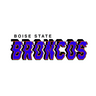 Boise State Broncos Hat White & Black Corduroy Stadium Pulse Snapback - Team Wordmark