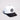 Boise State Broncos Hat White Black Tee Box - Angled View