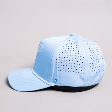 BYU Cougars Hat Powder Blue Tee Box Performance - Side View