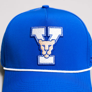 BYU Cougars Hat Royal Blue Tee Box Performance - Front Detail