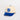 Creighton Bluejays Hat Cream and Royal Blue Snapback - Angled View