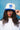 Creighton Bluejays Hat Cream and Royal Blue Snapback - On Model Lifestyle