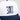 Hawaii Hat White Navy Gothic H Snapback - Front Detail