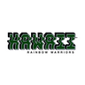 Hawaii Rainbow Warriors Hat White & Black Corduroy Stadium Pulse Snapback - Team Wordmark