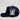 Hawaii Trucker Hat Navy Mesh Snapback with H Logo - Side Crest