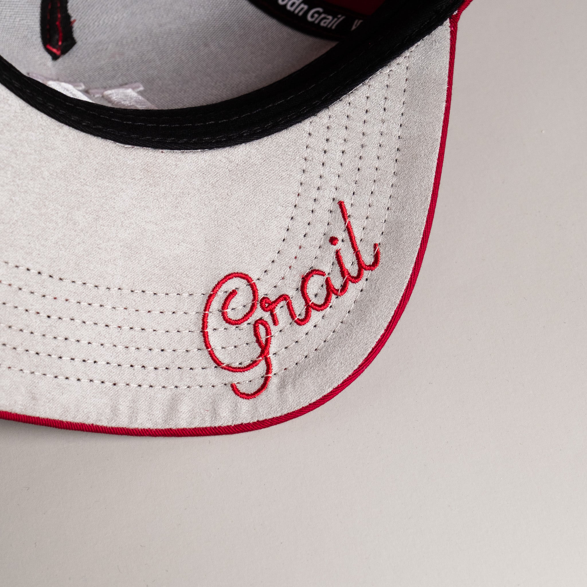 Indiana Hoosiers Hat Crimson Home Crowd Snapback - Underbrim Detail