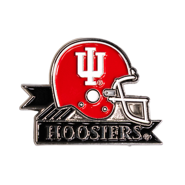 Indiana Hoosiers Helmet Pin Officially Licensed Collectible - Product Front