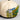 Iowa Hawkeyes Hat Cream & Black Suede Full Stadium - Side Stadium
