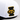 Iowa Hawkeyes Hat White & Black Corduroy Stadium Pulse Snapback - Side Patch Detail