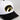 Iowa Hawkeyes Hat White & Black Side Stadium Snapback - Front Detail