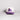 James Madison Dukes Duke Dog Hat Cream Cotton Purple Suede Brim JMU Snapback - Front Panel